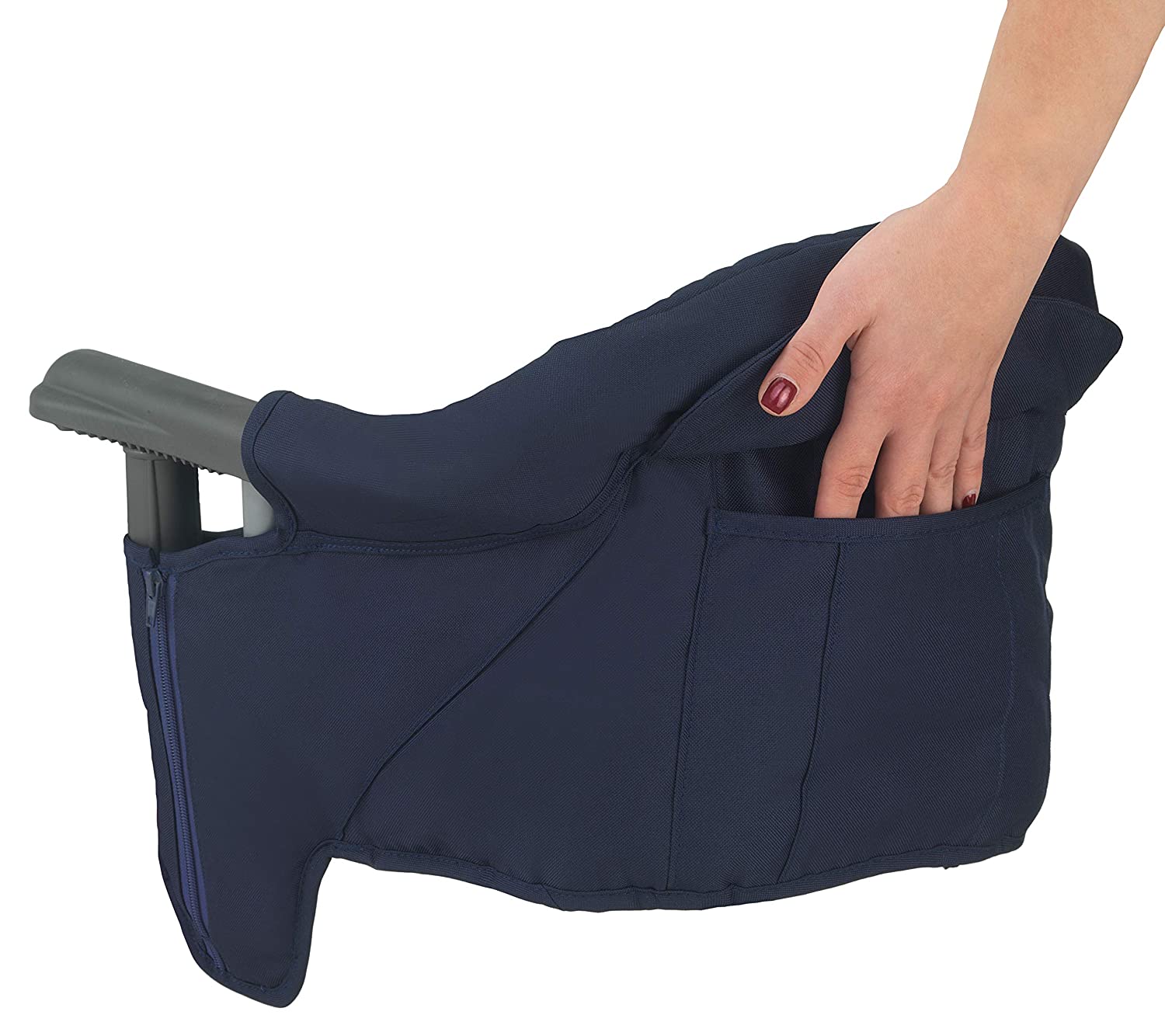 Inglesina - Fast Table Chair: Hook On Portable High Chair for Babies and Toddlers. Damage Free Travel Booster Seat for Restaurant Use - Black