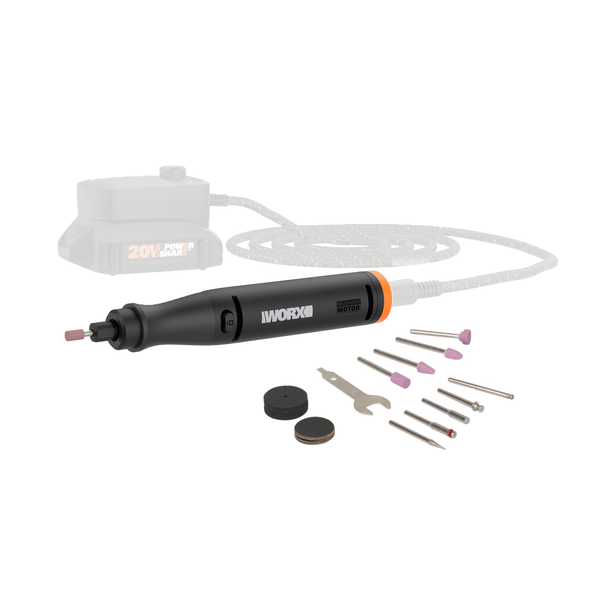 WORX MakerX Variable Speed Corded 20-volt Max Multipurpose Rotary Tool