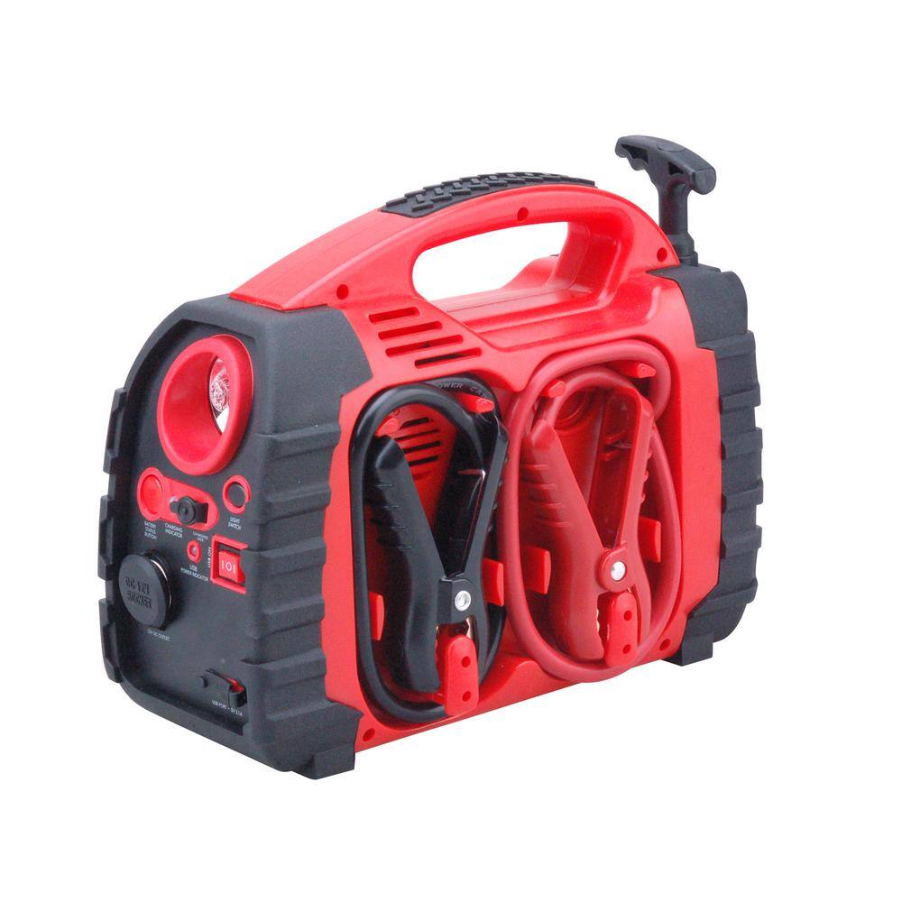 Unbranded 91000 12-Volt/USB Power 7-in-1 Portable Power Station. Jump Starter. Air Compressor. Manual Generator. Battery Charger