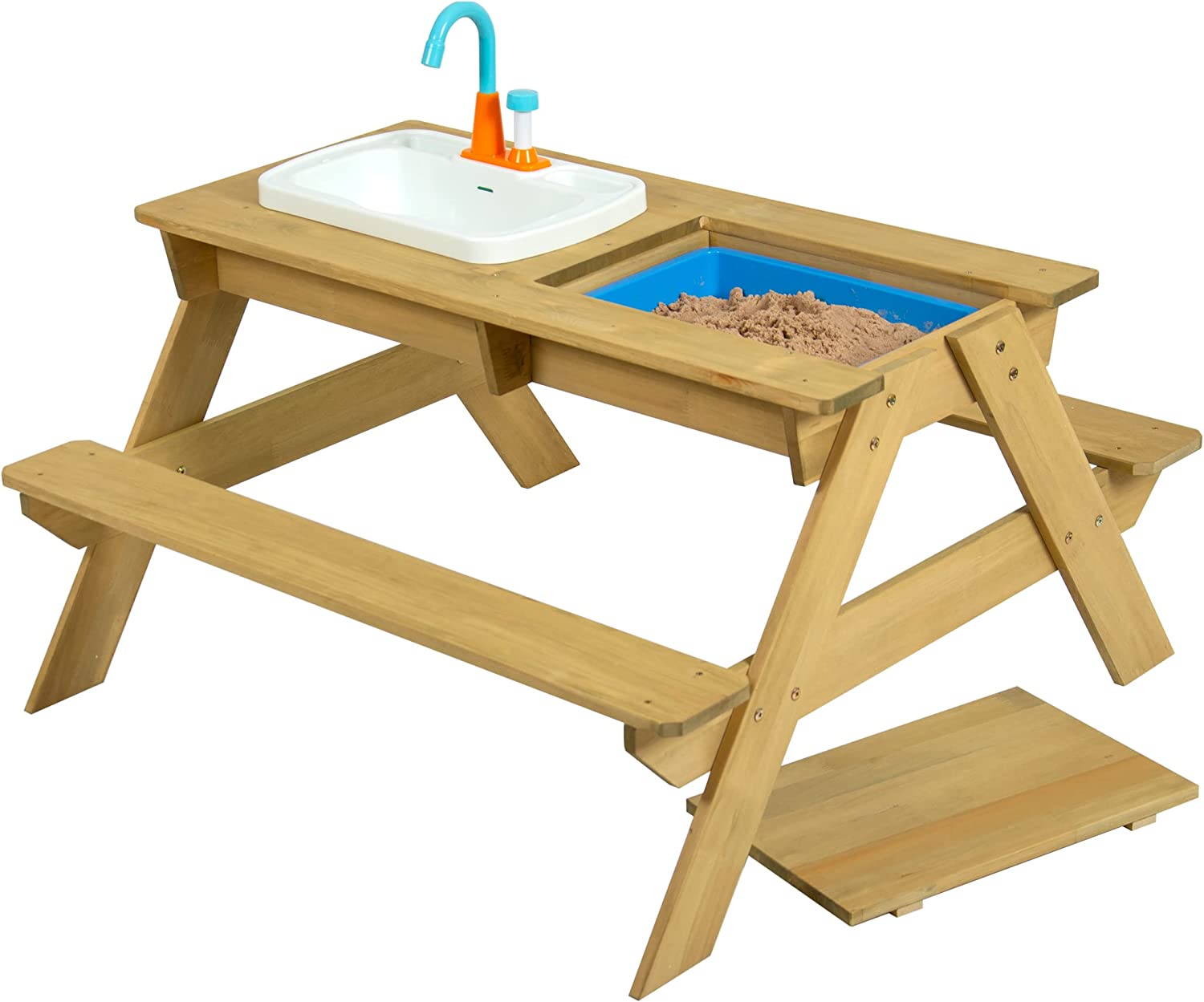 TP Toys. Multi Purpose Kids Activity Table | Sand and Water Table. Craft Table. Kids Play Table. Or Toddler Picnic Table | One Toy. Unlimited Outdoor Activities for Kids. Boys and Girls Age 2-6.