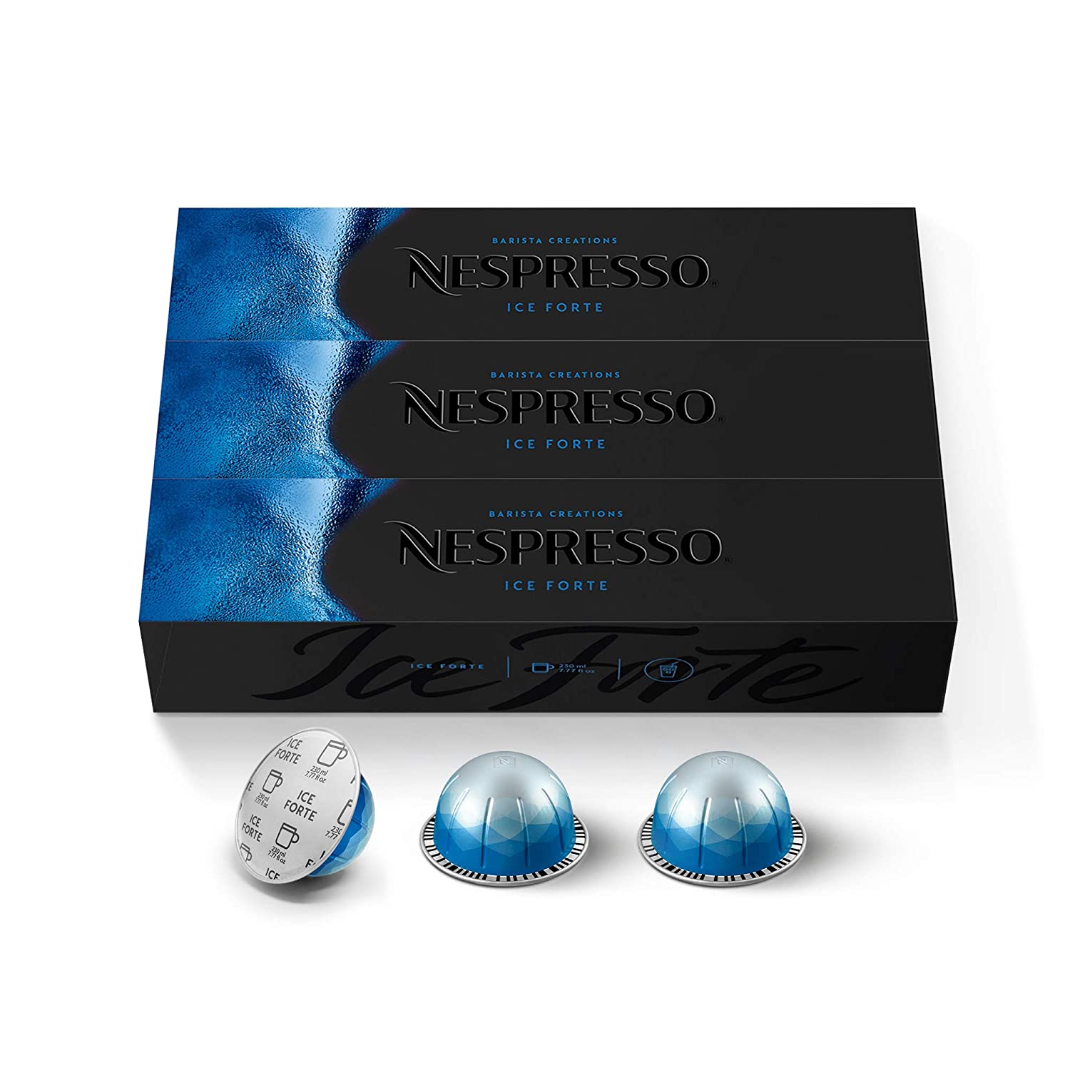 Nespresso Vertuo Line Iced Coffee. Iced Forte. 30 Count