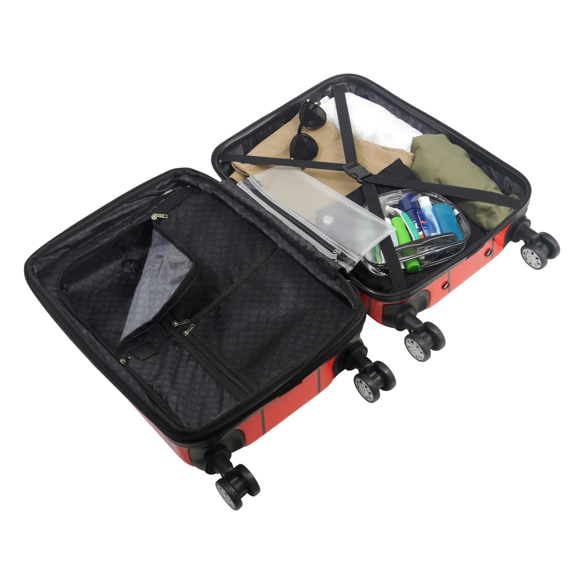 Ful FMML0009-600 Marvel Spiderman Big Face 21 in. Hard Sided Carry On