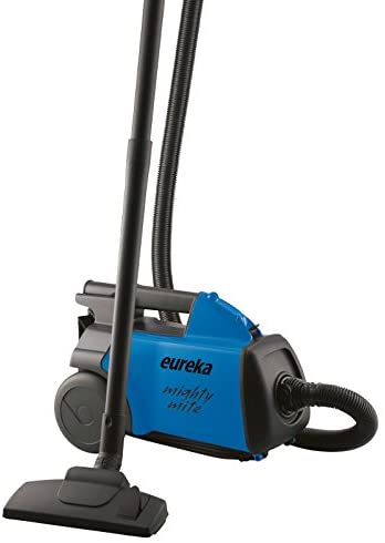 EUREKA Mighty Mite Bagged Canister Vacuum Cleaner. 3670H w/ 2bags. Blue