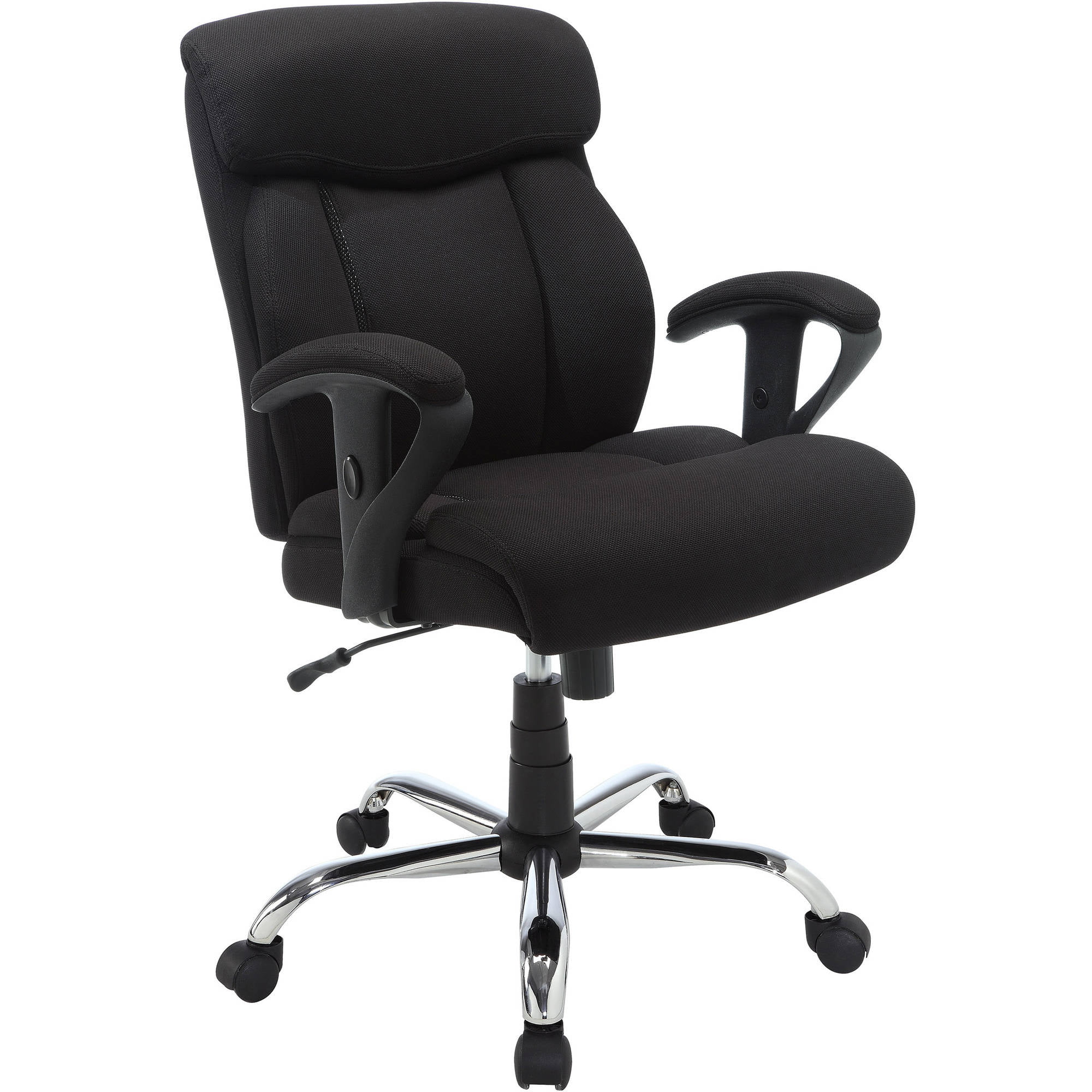 Serta Big & Tall Fabric Manager Office Chair. Supports up to 300 lbs. Black