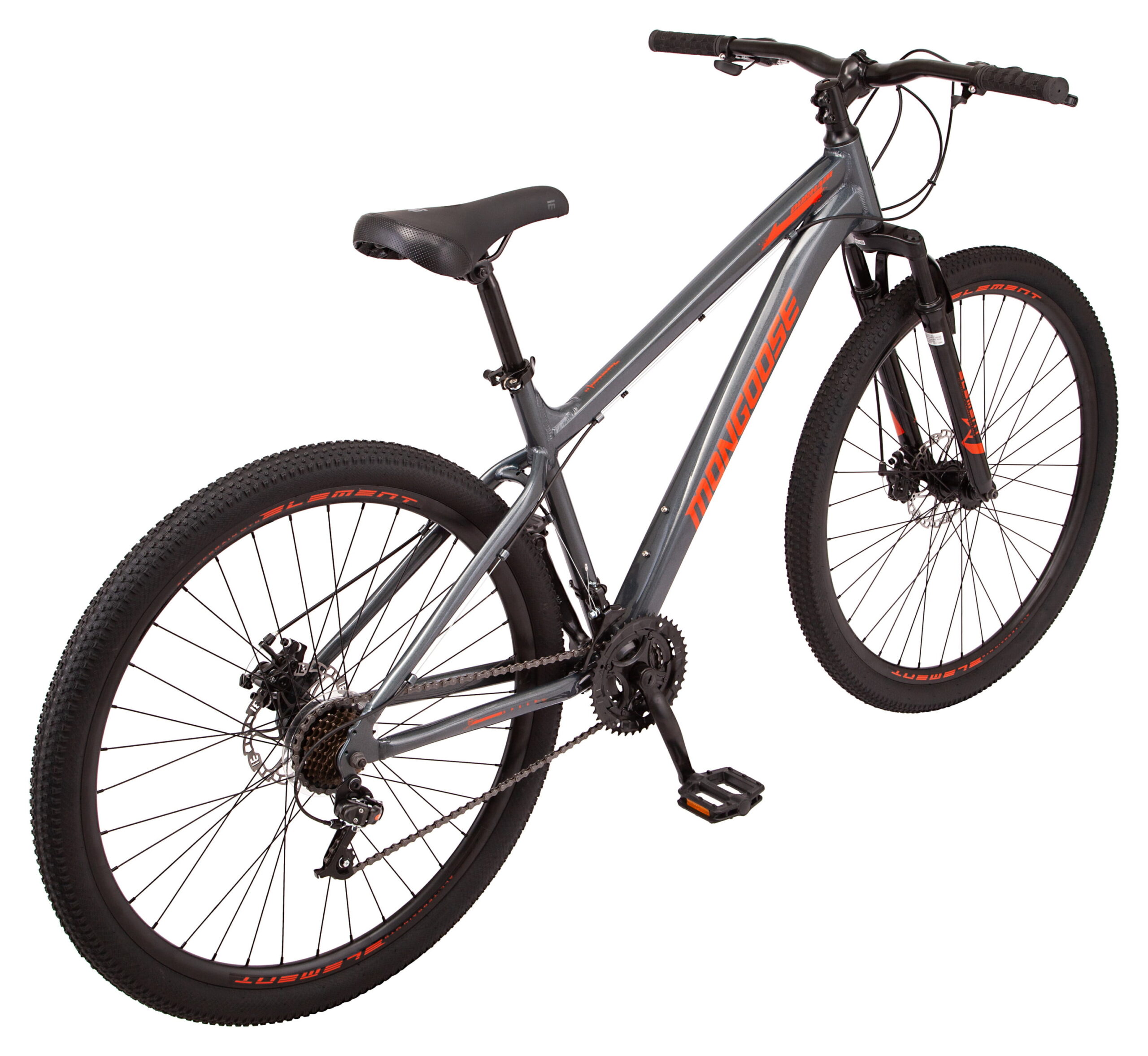 Mongoose 29-in. Durham Unisex Mountain Bike. Grey. 21 Speeds