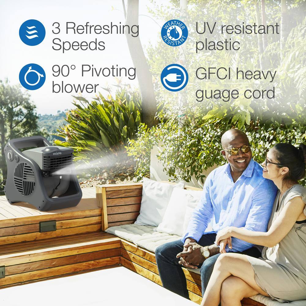 Lasko 7050 15 in. Tall Misto Outdoor Misting Fan