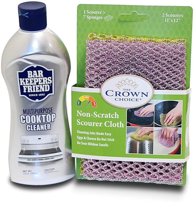 BAR KEEPERS FRIEND Cooktop Cleaner Kit Liquid (13 OZ)