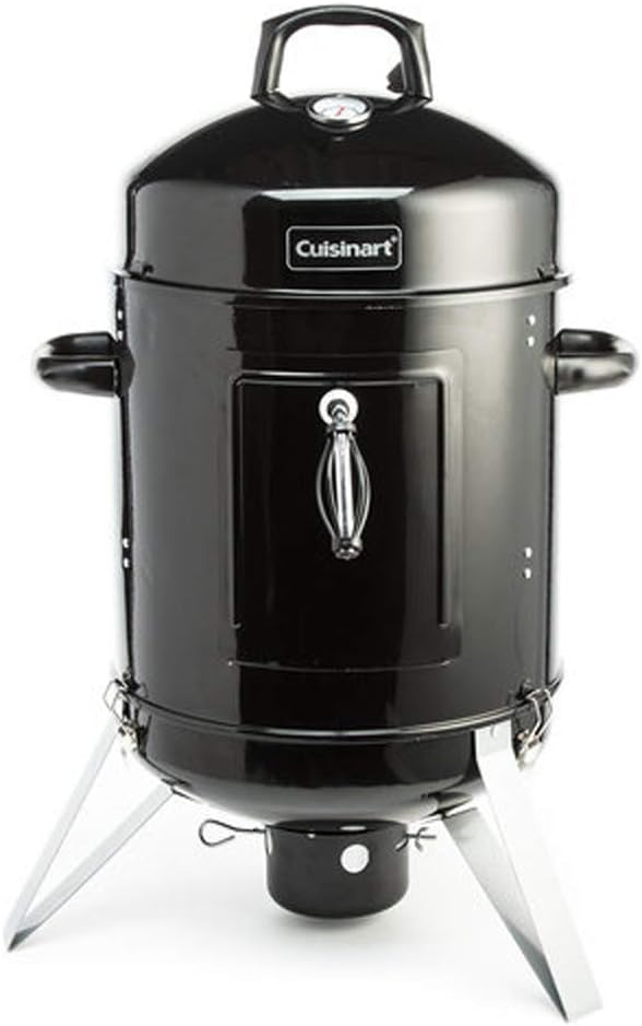 Cuisinart COS-116 Vertical Charcoal Smoker. Black