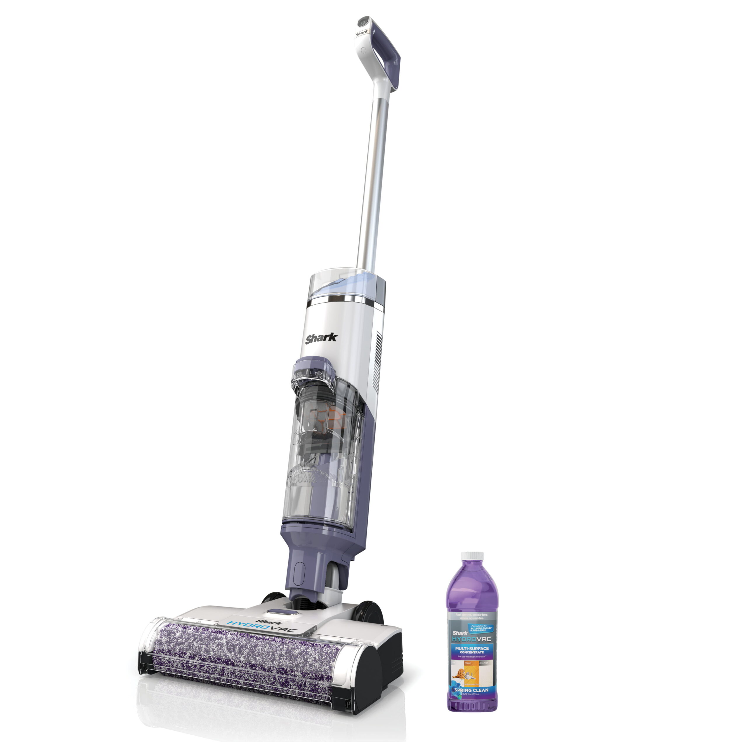 Shark HydroVac™ Cordless Pro 3in1 vacuum. mop & self-cleaning system. with antimicrobial brushroll* & cleaning solution. for Hardwood. Tile. Marble & Area Rugs. WD200
