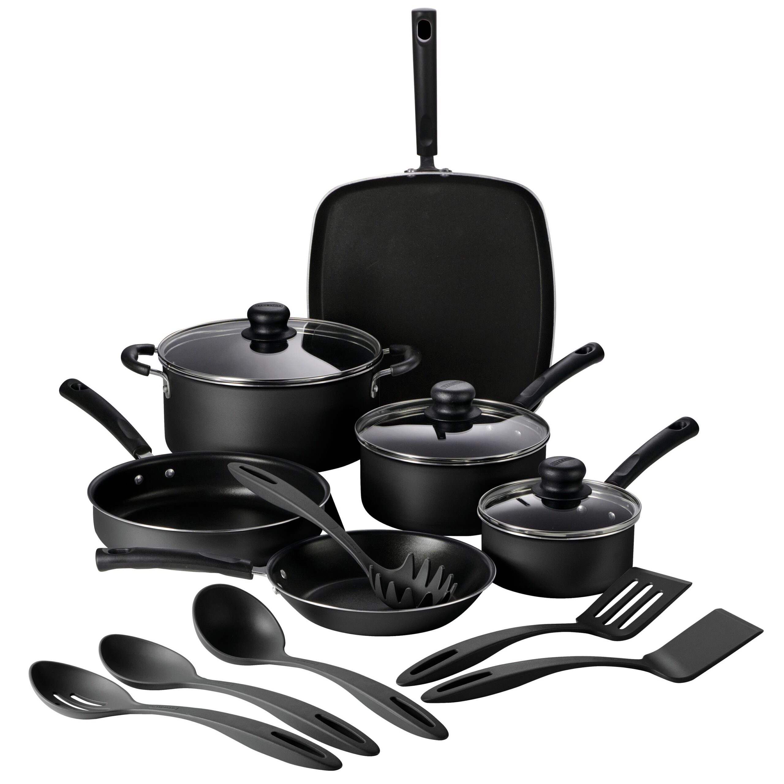 Tramontina 15 Pc Cookware Set - Storm Aluminum Nonstick