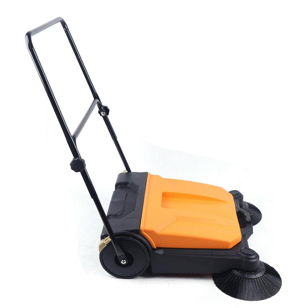 YIYIBYUS BI-MLCR-2429 26 in. Handheld Sweeper Foldable Manual Push Floor Sweeper