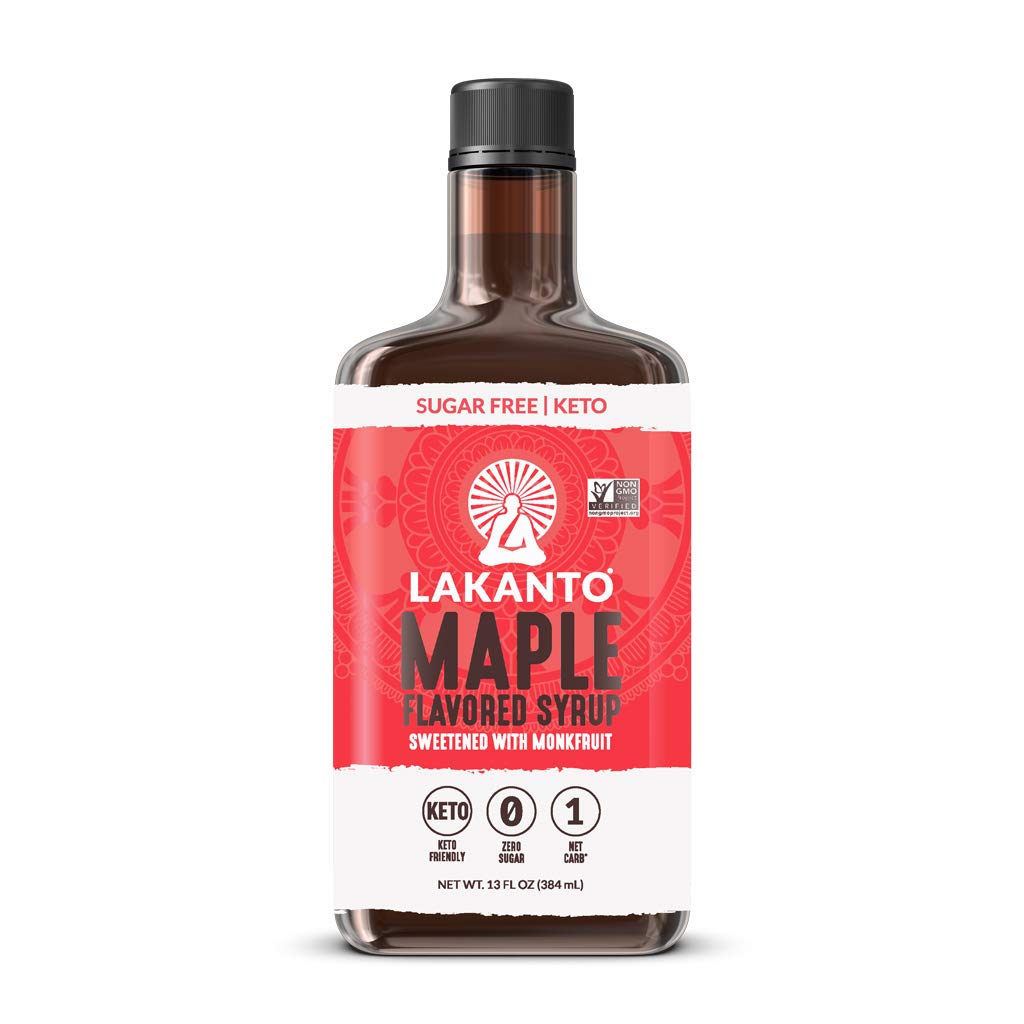 Lakanto Sugar Free Maple Syrup. (13 Fl Oz - Pack of 1)