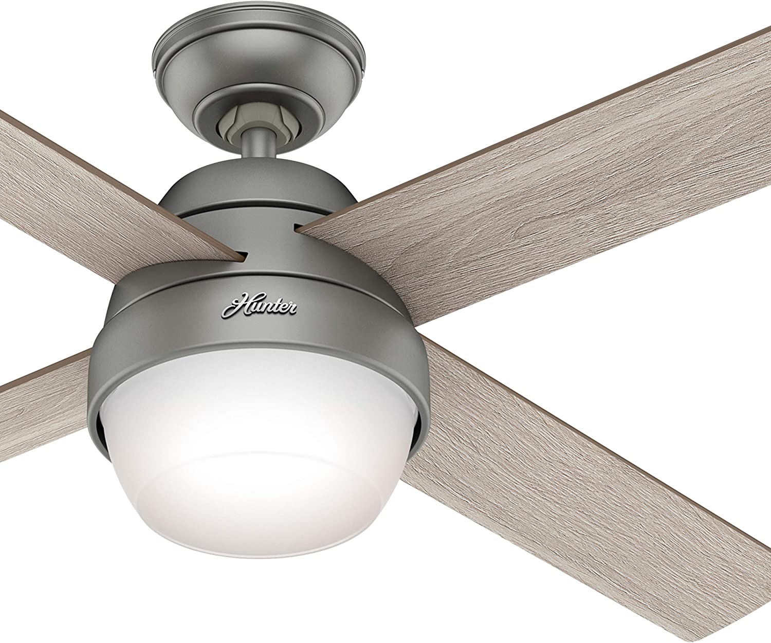 Hunter Marietta Matte Silver LED 52″ Ceiling Fan