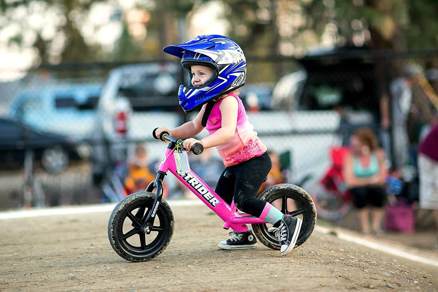 Strider - 12 Classic Balance Bike. Ages 18 Months to 3 Years (Pink)