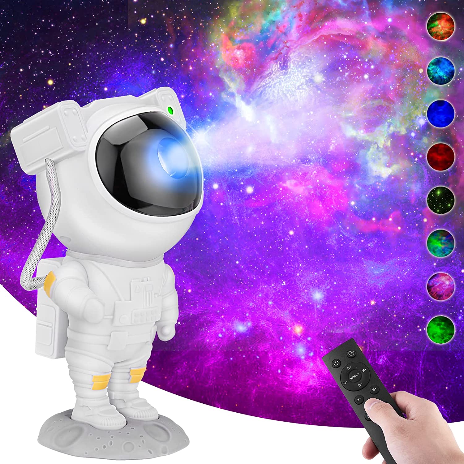 Galaxy Projector. Star Projector. Astro Alan Light Projector for Bedroom. Gaming Room Decor
