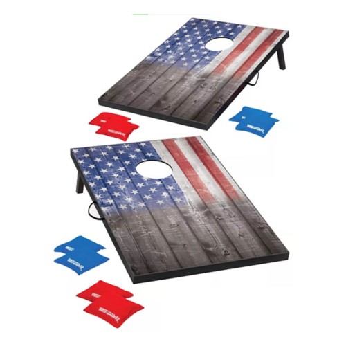 Wild Sports Stars & Stripes Cornhole Game