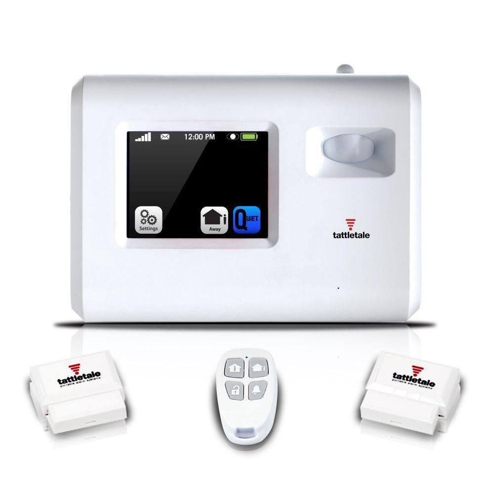 tattletale CU Kit 2 Wireless Portable Alarm System Security Device Kit