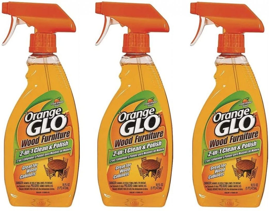 Orange Glo (Pack of 3) Wood Furniture 2-in-1 Clean and Polish