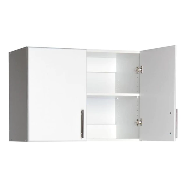 Prepac Elite 32 in. Wood Laminate Cabinet in White