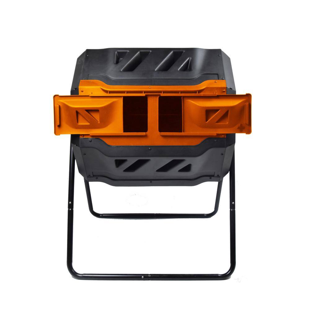 GENESIS GEN-C42-OR 42 Gal. Dual Composting Tumbler