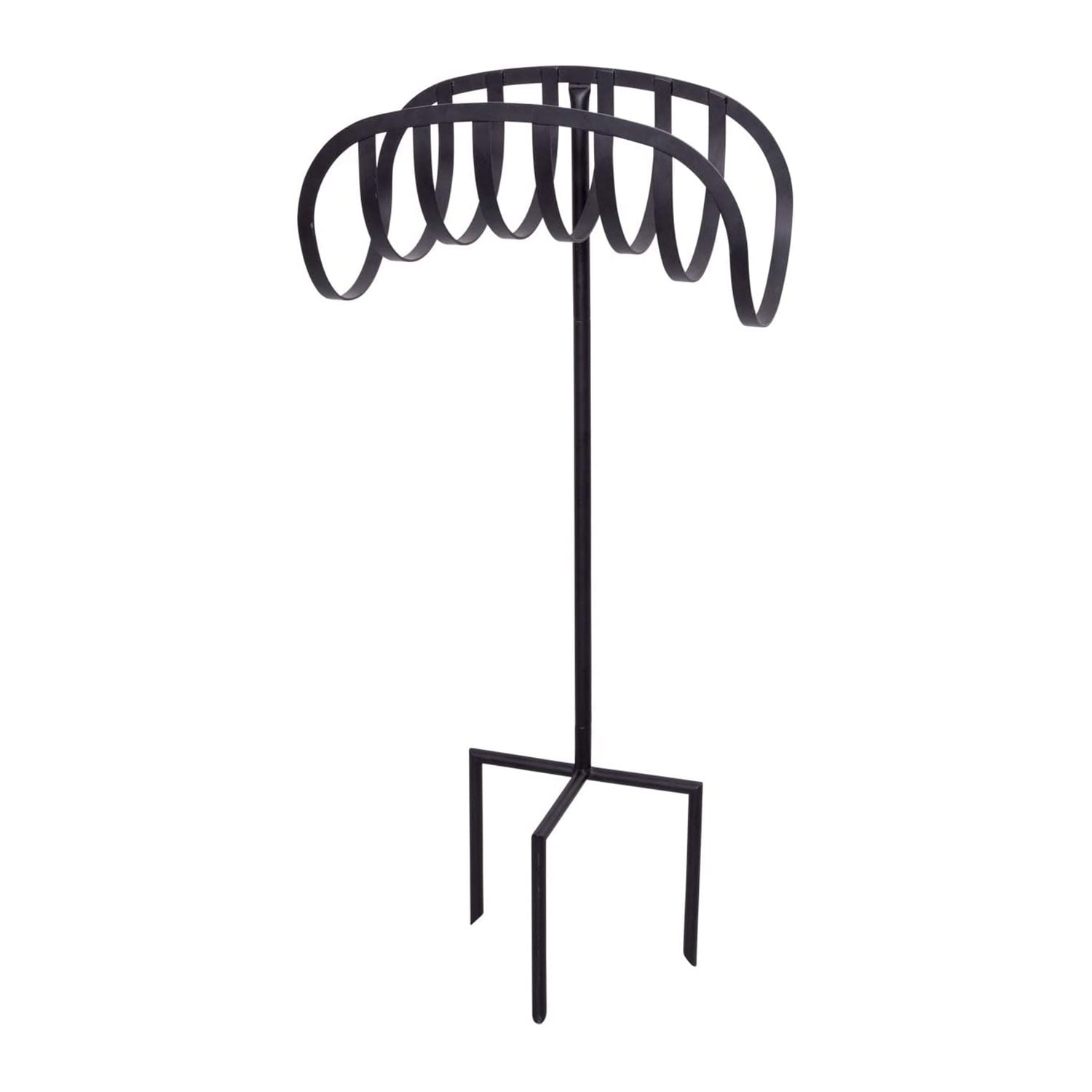 Liberty Garden 125′ Manger Hose Stand. Black