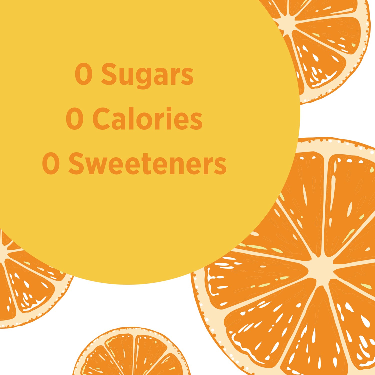 Poland Spring Sparkling Water. Orange. 16.9 oz. Bottles (24 Count)