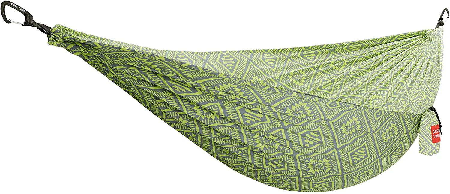 Grand Trunk TrunkTech Print Double Hammock (Green Mamba)