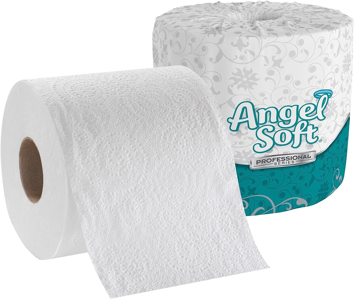 Georgia-Pacific Angel Soft Ultra Professional Series 2-Ply Embossed Toilet Paper by GP PRO 1632014 400 Sheets Per Roll 20 Rolls Per Convenience Case