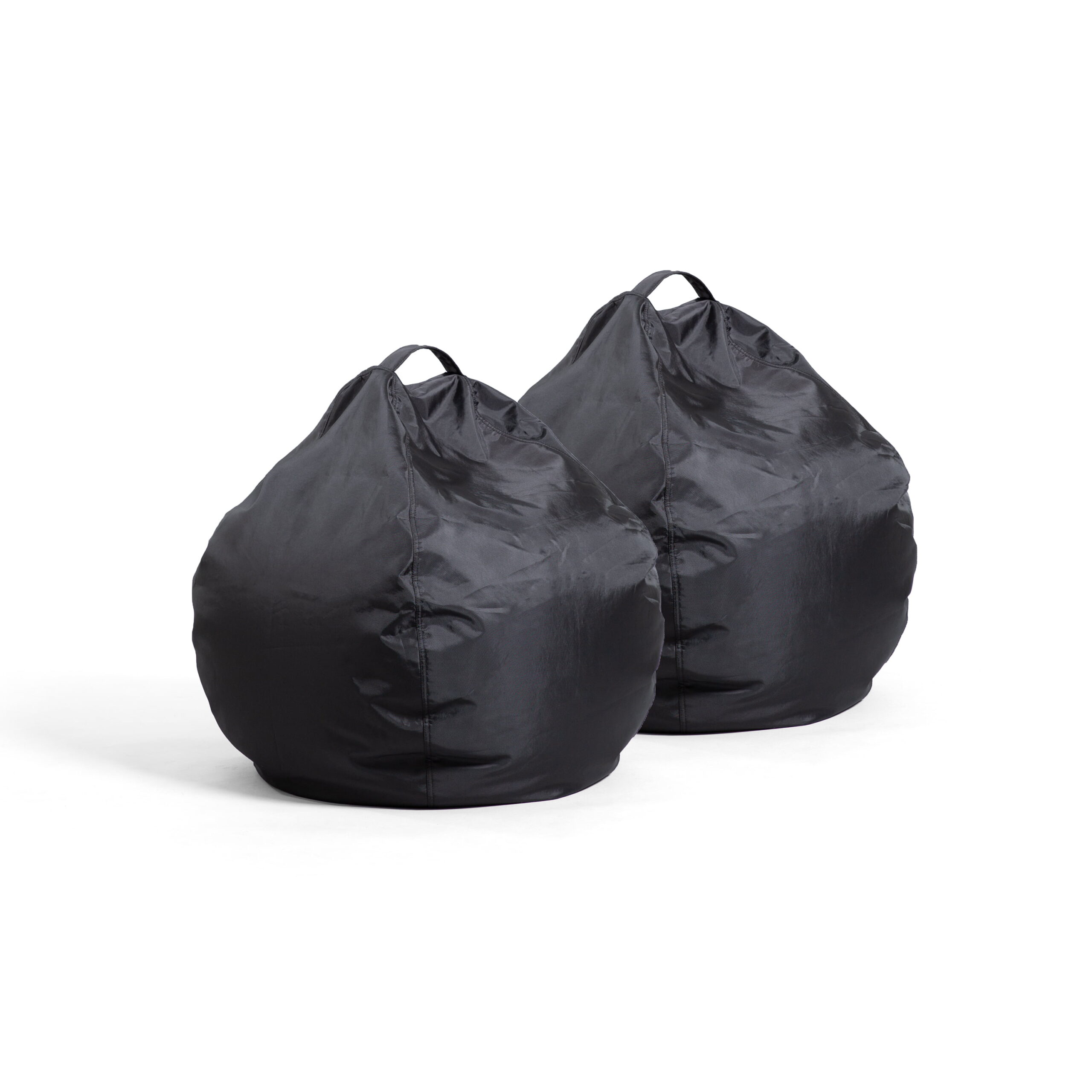 Big Joe Pear Bean Bag Chair. Black 2 pack