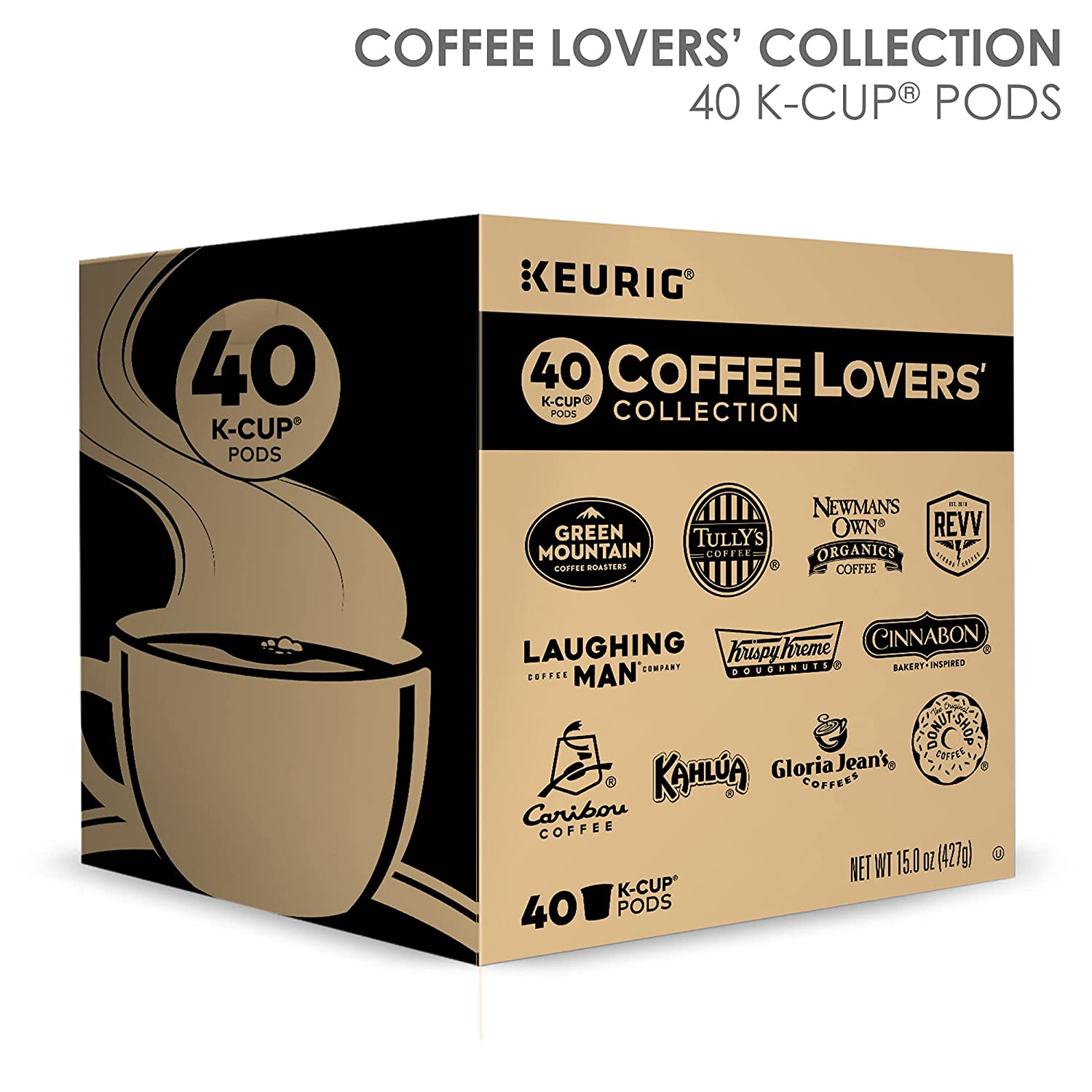 Keurig Coffee Lovers- Collection Sampler Pack. Single-Serve K-Cup Pods. Variety Pack. 40 Count