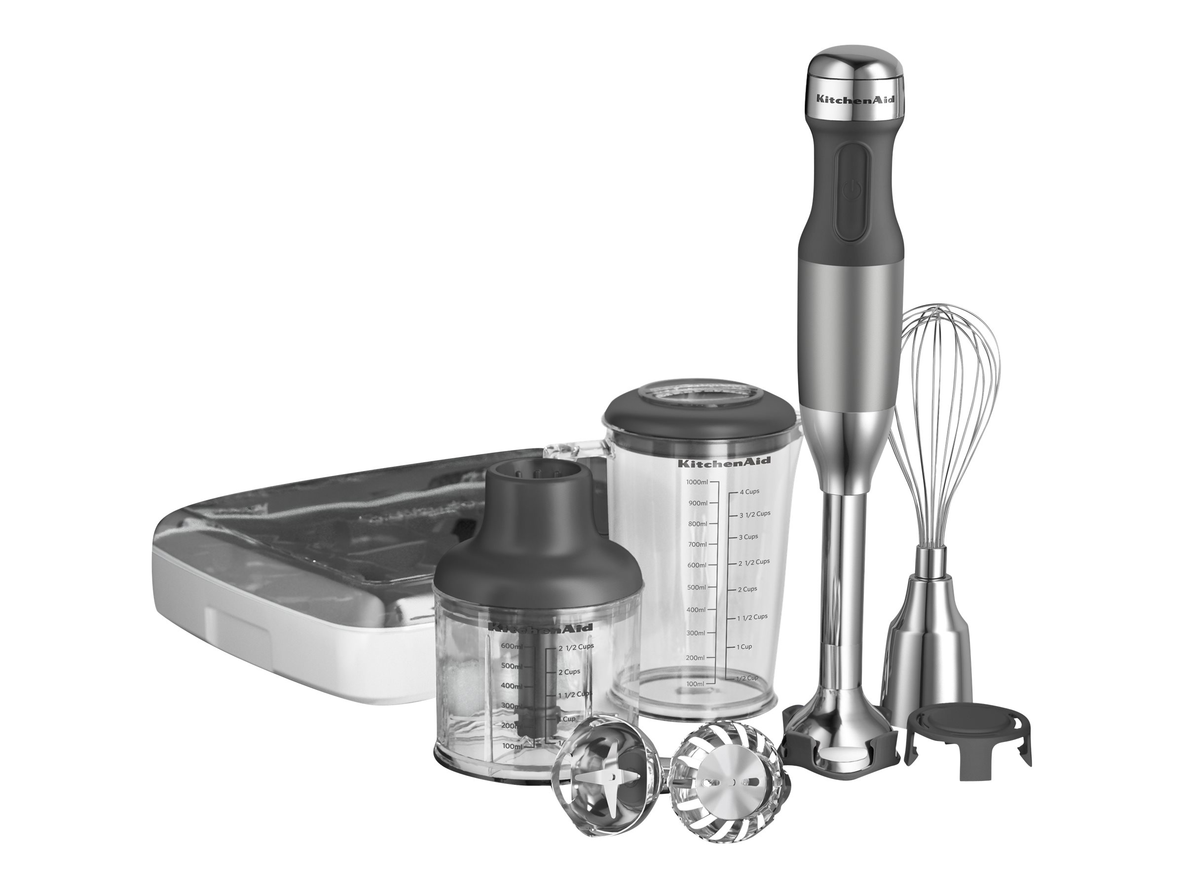 KitchenAid KHB2561CU 5 Speed Hand Blender Contour Silver
