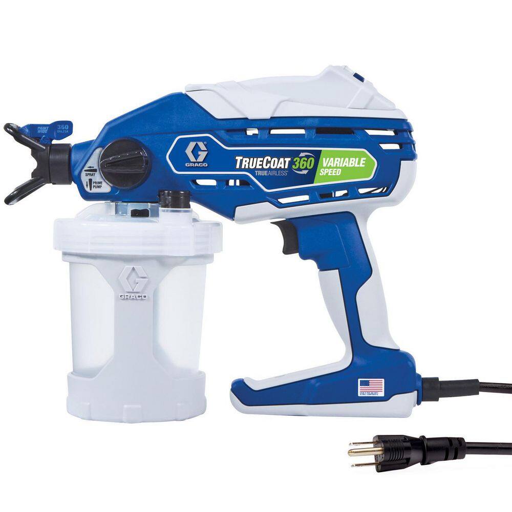 Graco 26D283 TrueCoat 360 Variable Speed Handheld Airless Paint Sprayer