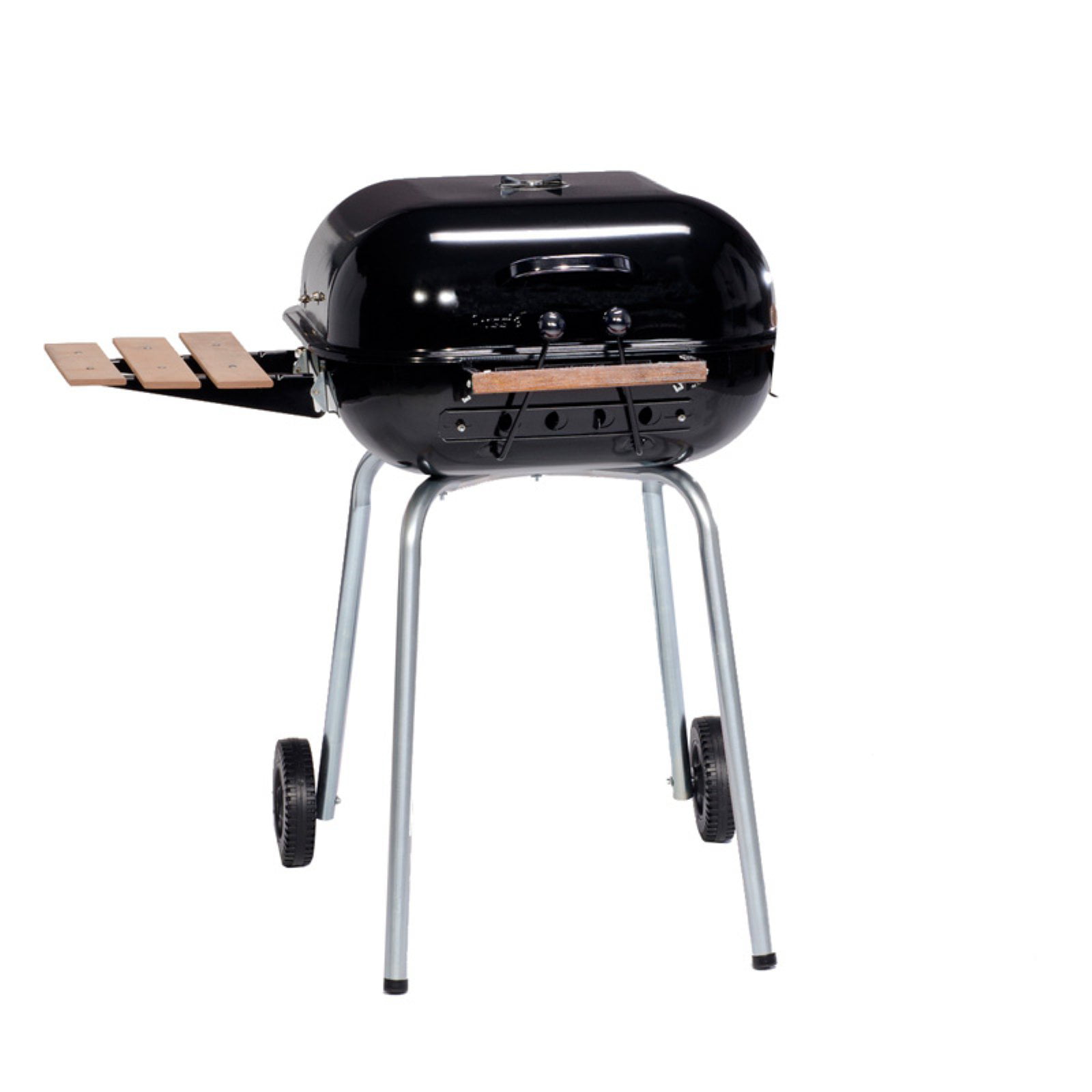 Americana Swinger 6 Position Charcoal Grill. Powder Paint/Red