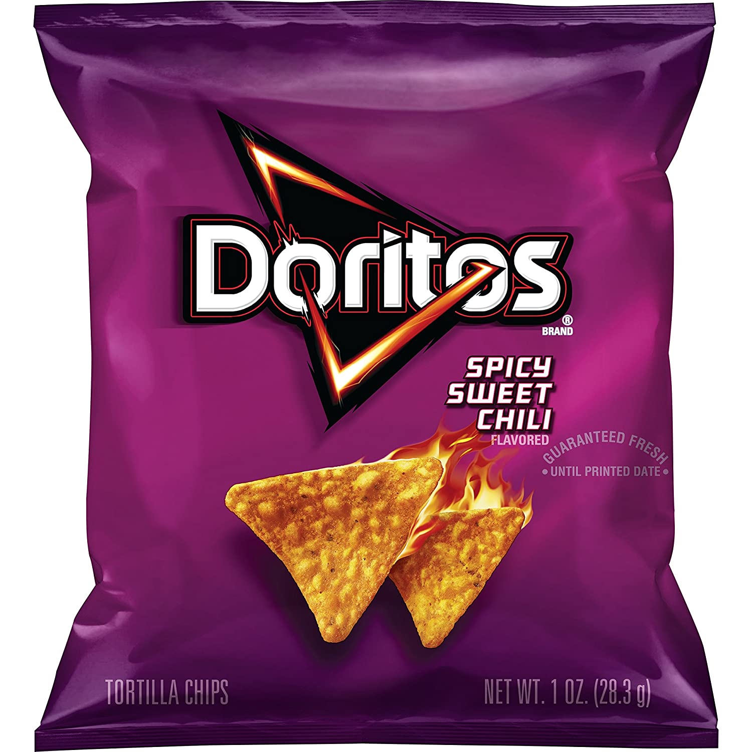 Doritos Spicy Sweet Chili Flavored Tortilla Chips. 1 Ounce. 40 Count