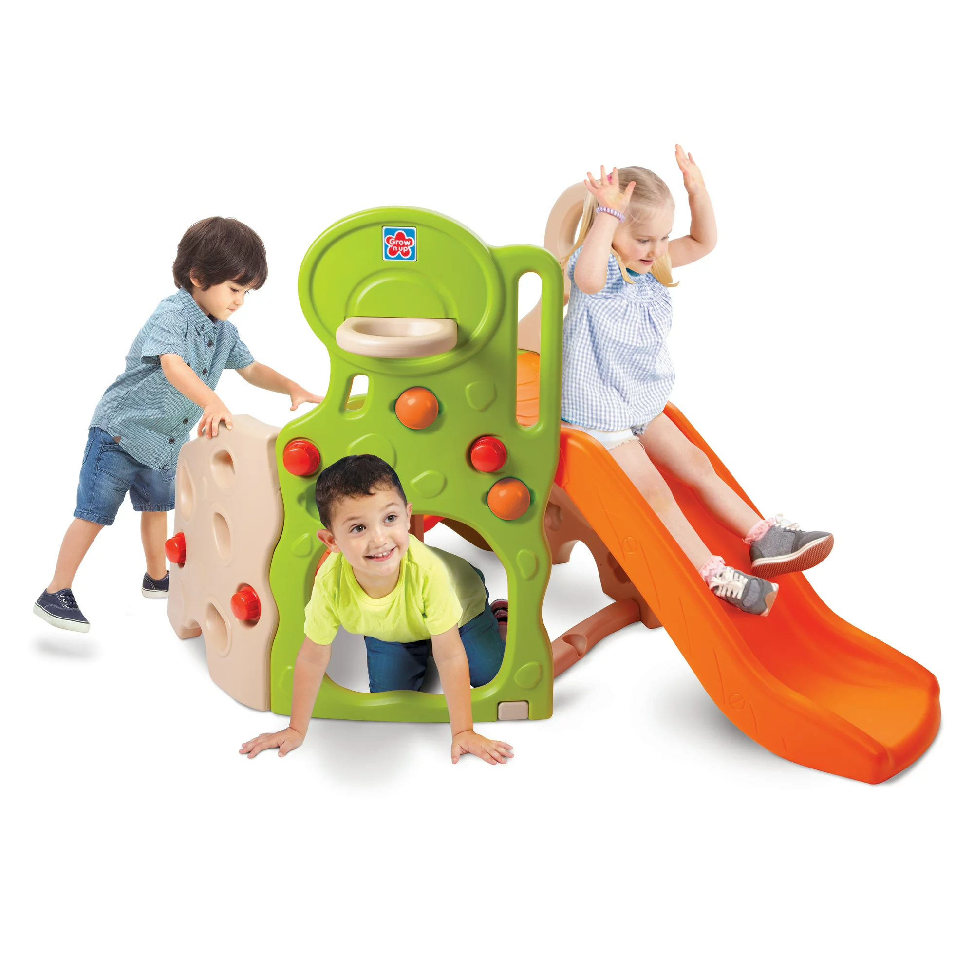Grow-n up Lil Adventurers Climb & Play Slide Recommended for Ages 1.5Years to 4Years