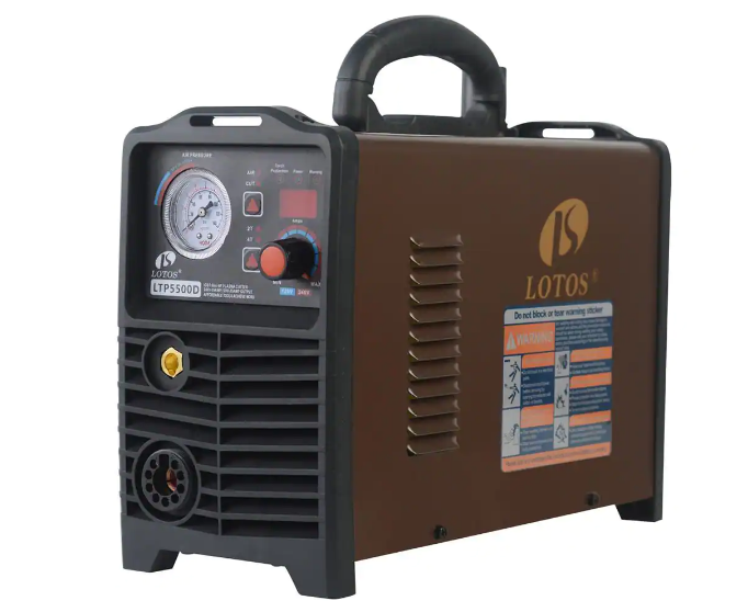 Lotos 55 Amp 220-Volt and 110-Volt Plasma Cutter for Metal with Pilot Arc