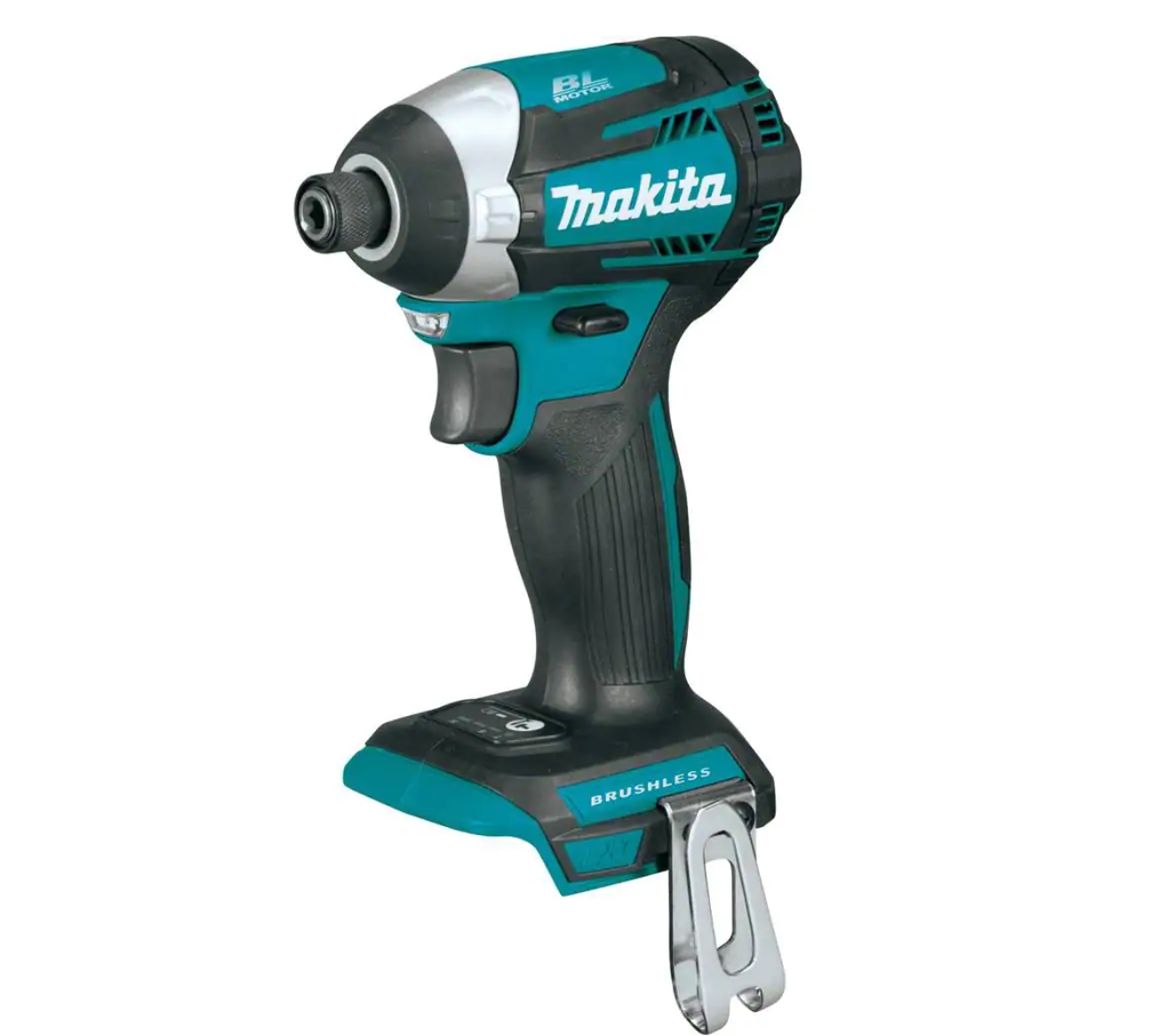 Makita XDT14Z 18V LXT Lithium-Ion Brushless 1/4 in. Cordless Quick-Shift Mode 3-Speed Impact Driver (Tool Only)