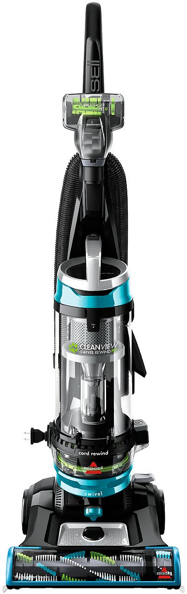 Bissell CleanView Swivel Rewind Pet Upright Vacuum. Blue. Large