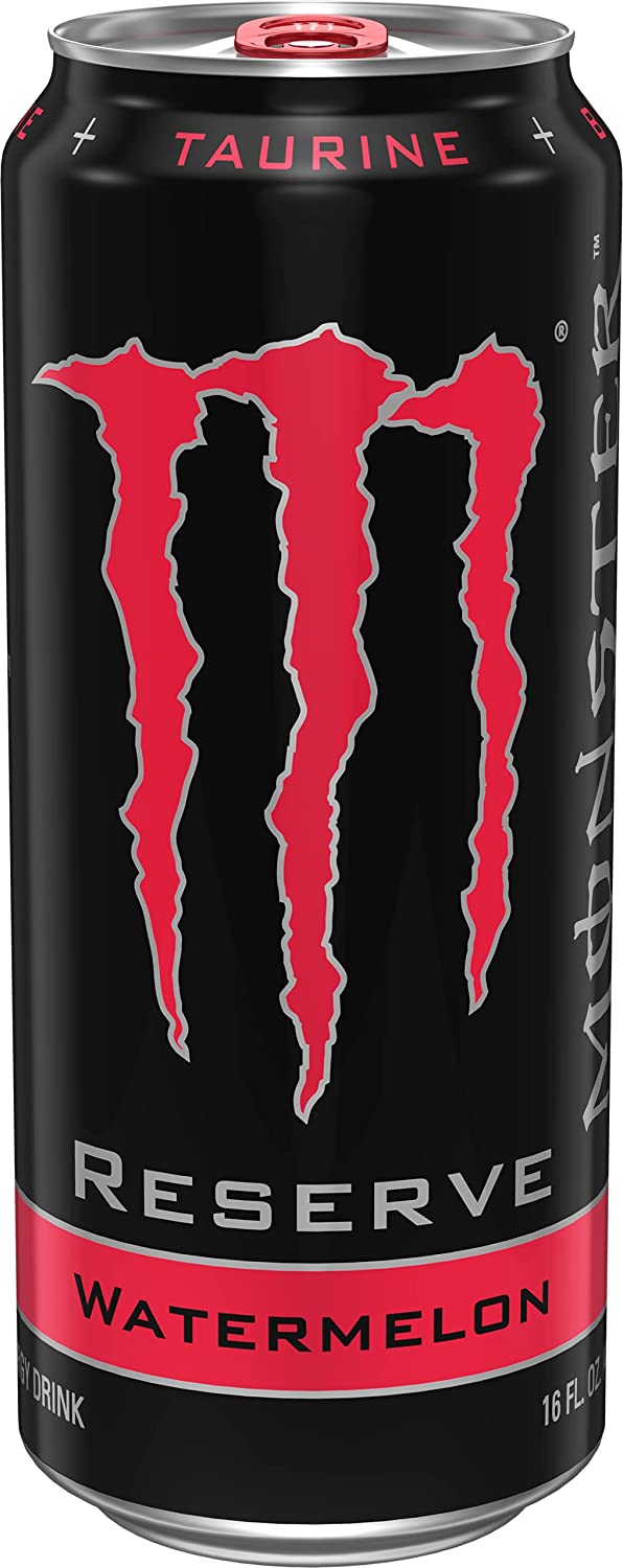 Monster Energy Drink Reserve Watermelon. 16 Ounce (Pack of 24)