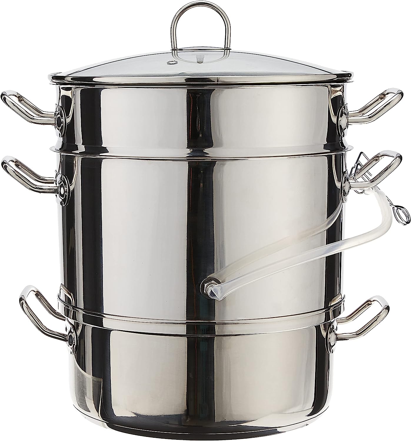 Norpro 619 Stainless Steel Steamer/Juicer. One Size. without Canning Kit