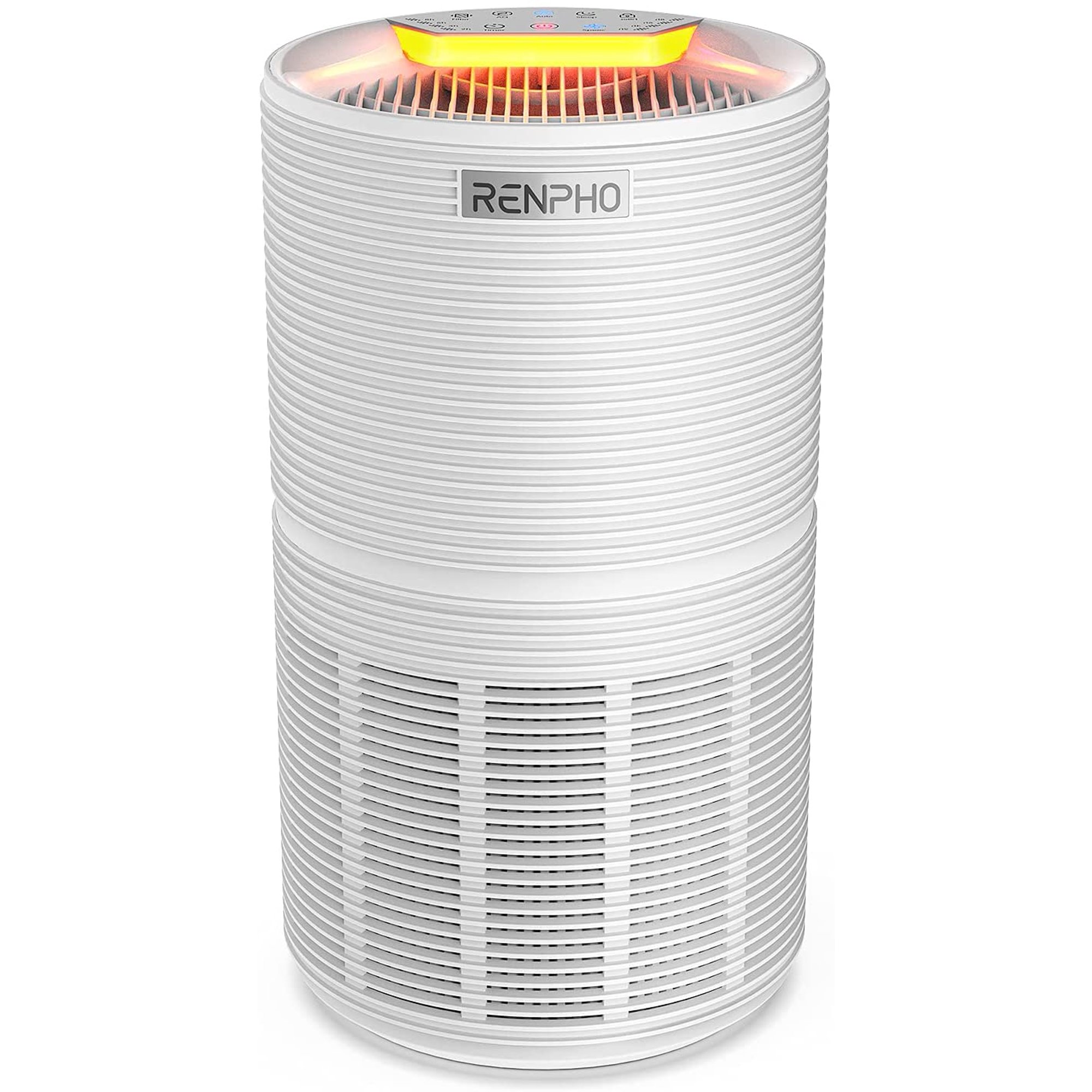 RENPHO Air Purifier for Home Large Room 1200 Ft². H13 True HEPA Filter Air Cleaner for Allergies and Asthma. RP-AP089B. White