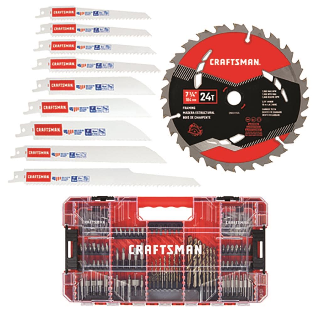 CRAFTSMAN Screwdriver Bit Set (150-Piece)