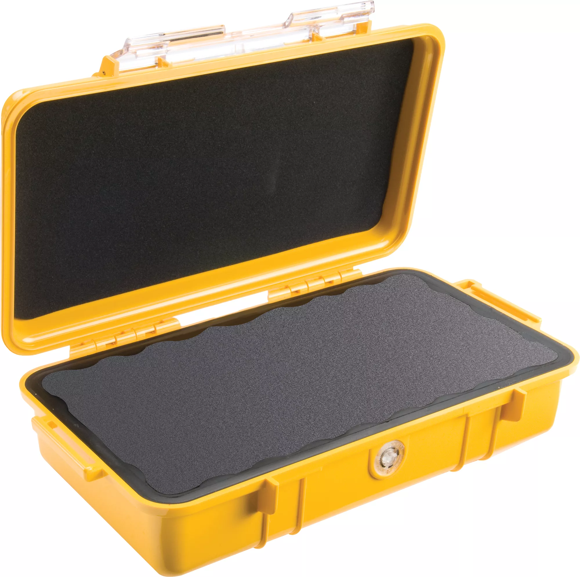 Pelican 1060 Micro Case - for iPhone. Cell Phone. GoPro. Camera. and More (Yellow/Clear)