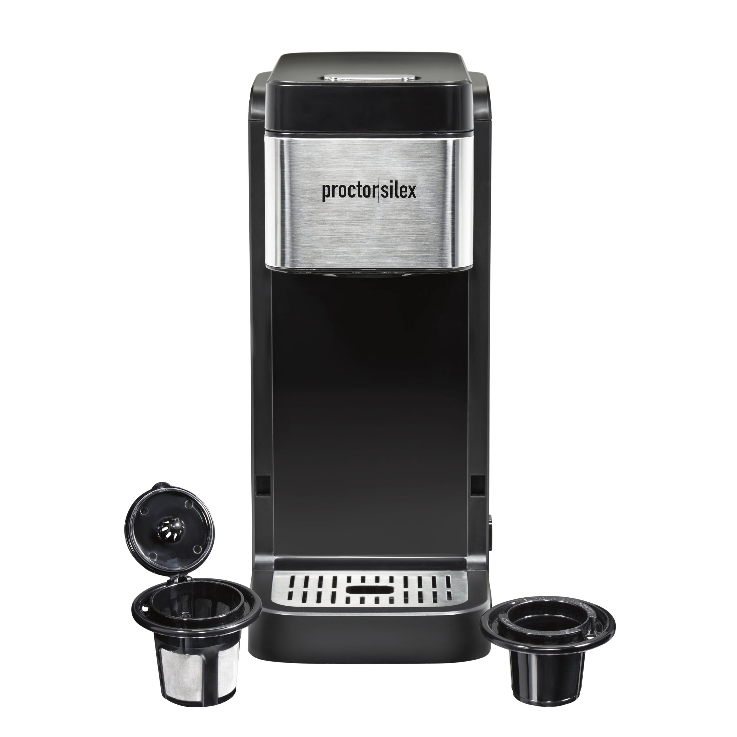 Proctor Silex Single-Serve Coffee Maker. 40 oz. Reservoir. Black. 49919