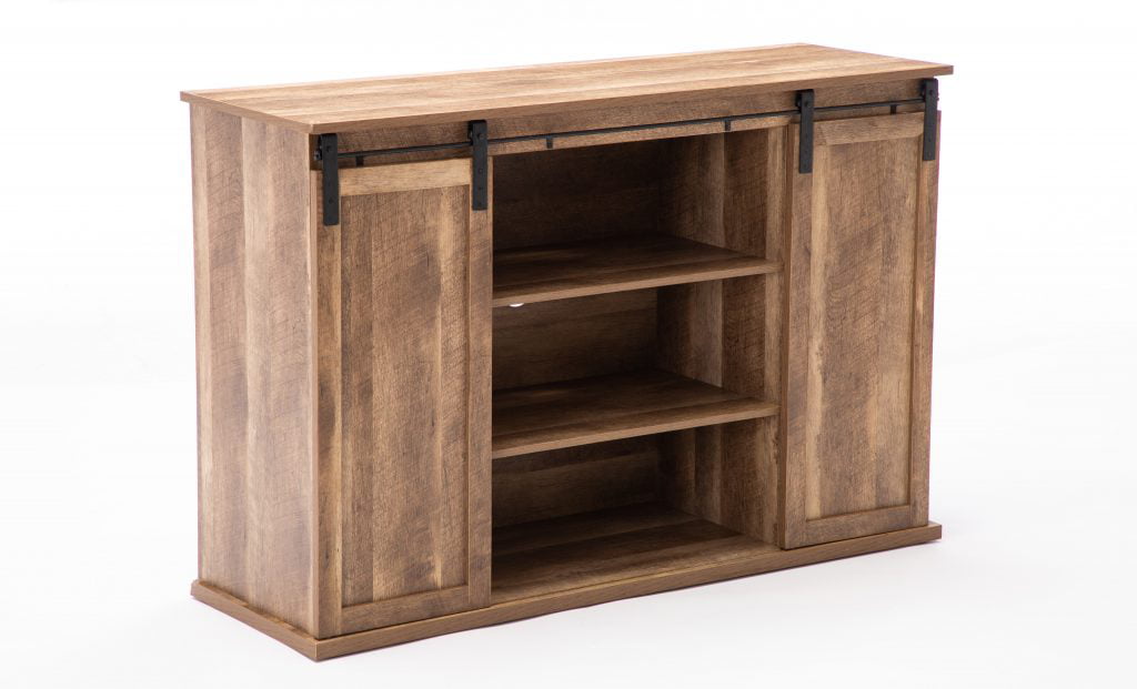 Boraam Weston Sliding Barn Door Media Cabinet