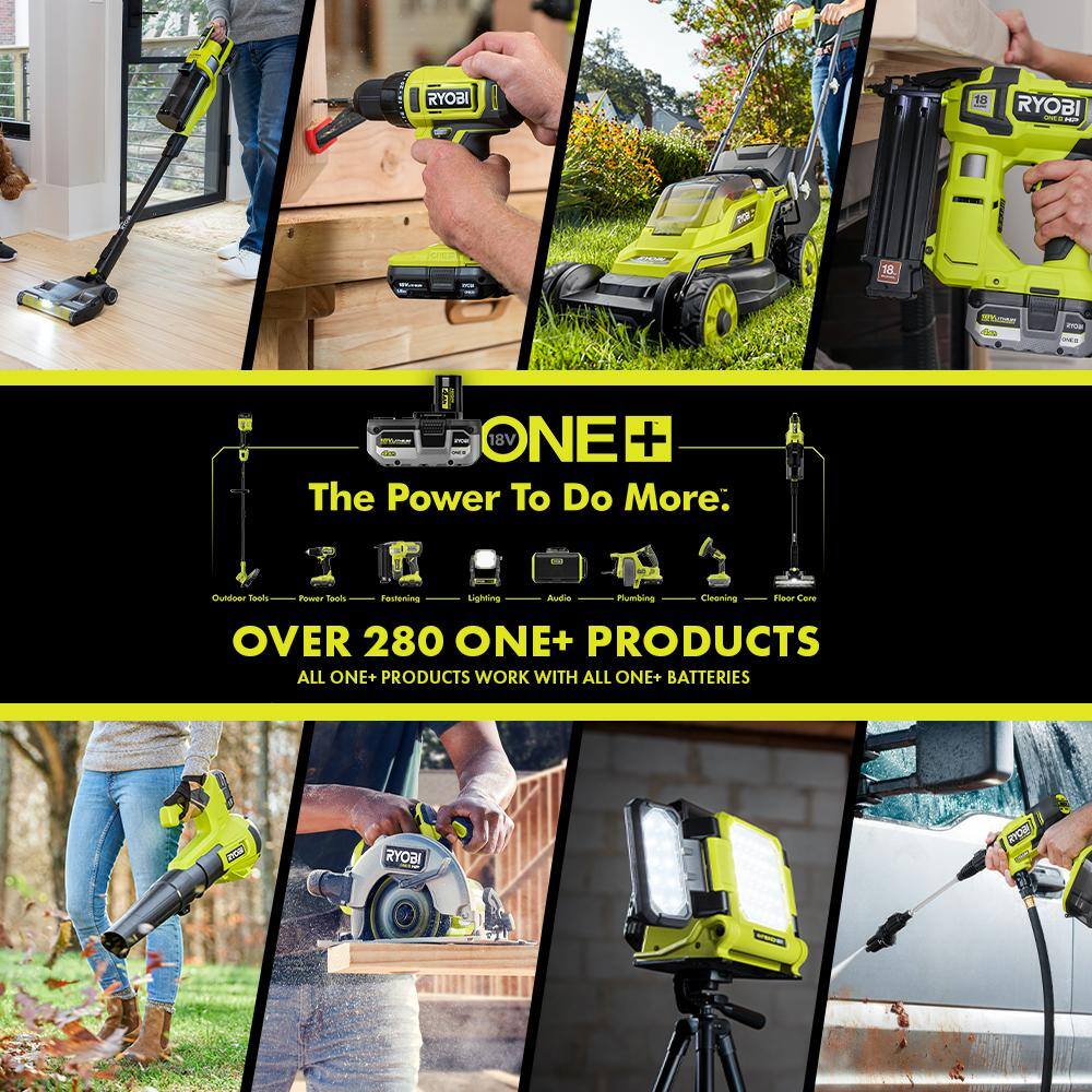 RYOBI PSBDD01K ONE+ HP 18V Brushless Cordless Compact 1/2 in. Drill/Driver Kit with (2) 1.5 Ah Batteries. Charger and Bag