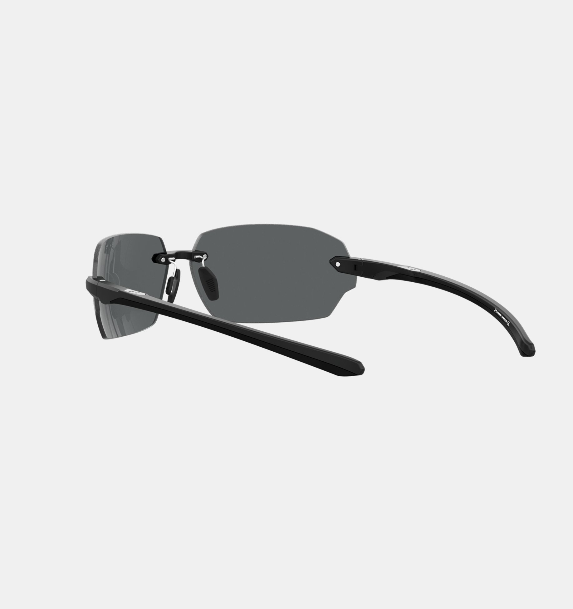 UnderArmour Unisex UA Fire 2 Sunglasses - Matte Black / Gray - Size M/L