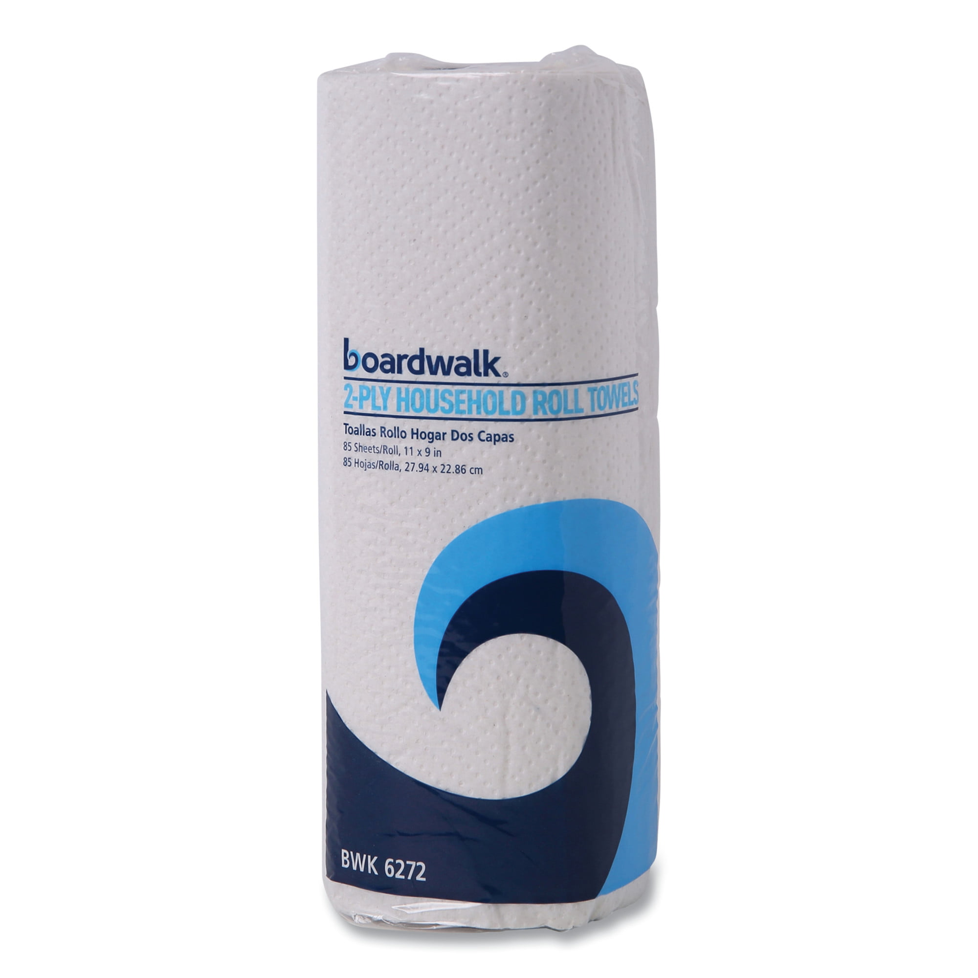Boardwalk Kitchen Roll Towel. 30 Rolls/Carton. 85 Sheets/roll. 2-ply. 11 x 9. White
