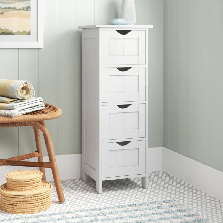 Sand & Stable Holtby Freestanding Bathroom Cabinet. White