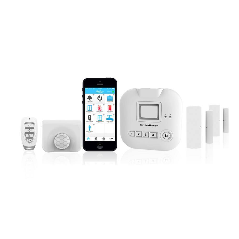 SkyLink SK-200 Wireless Alarm. Security System Kit - Echo Alexa and IFTTT compatible